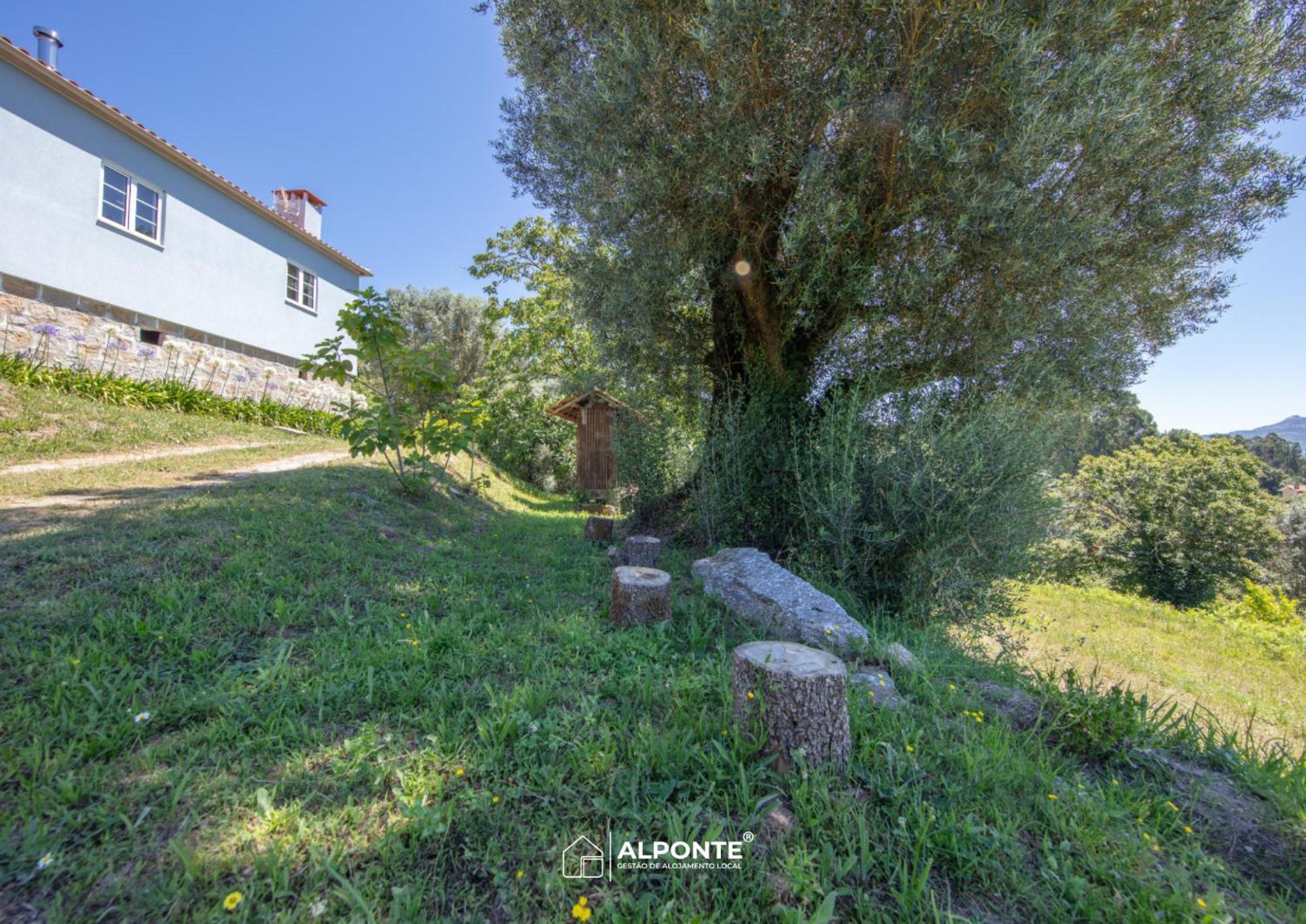 Quinta Da Costeira - Casa Azul Do Limoal By Alponte Villa Arcos de Valdevez Dış mekan fotoğraf
